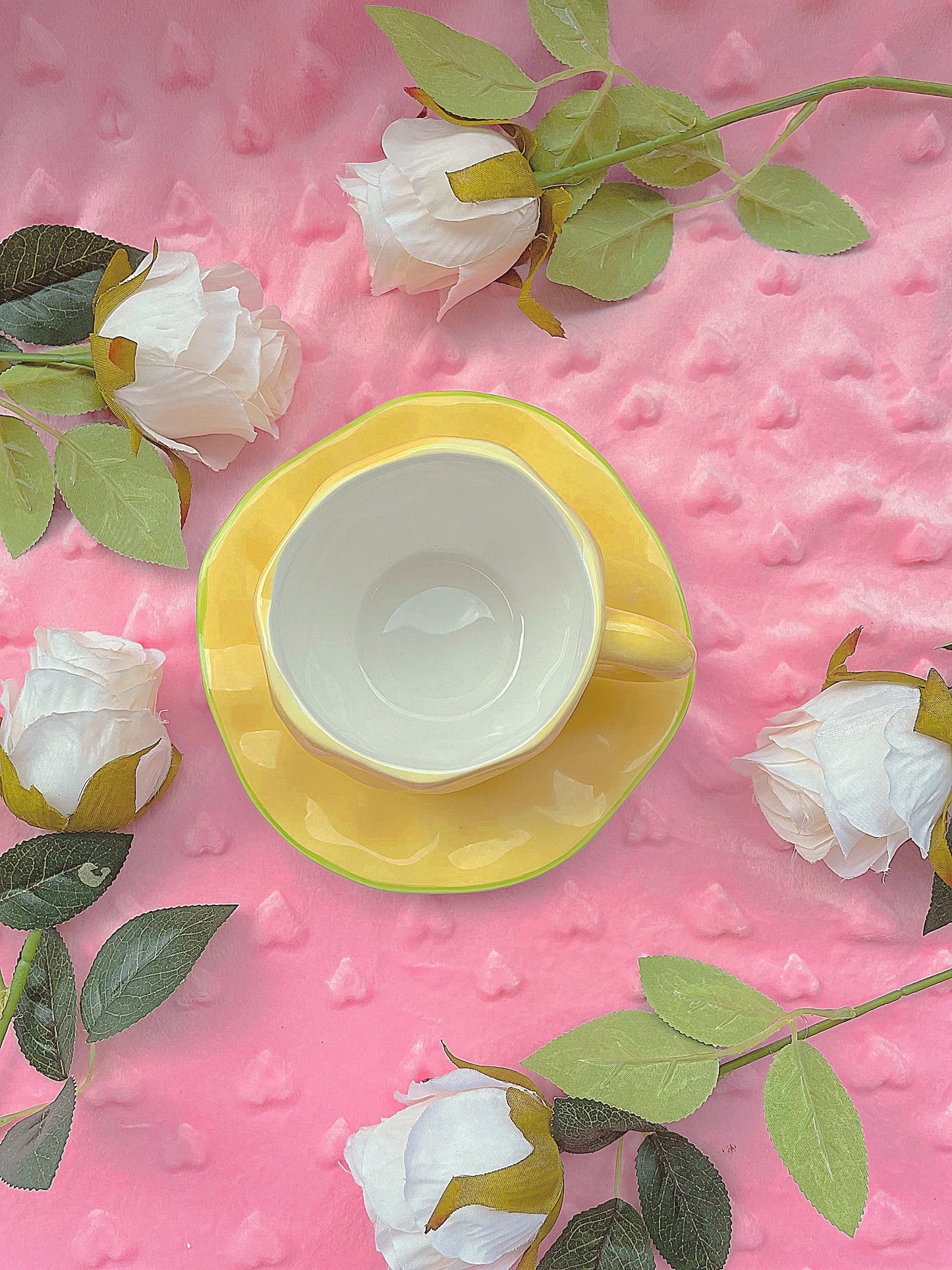 Yellow tulip flower Mug