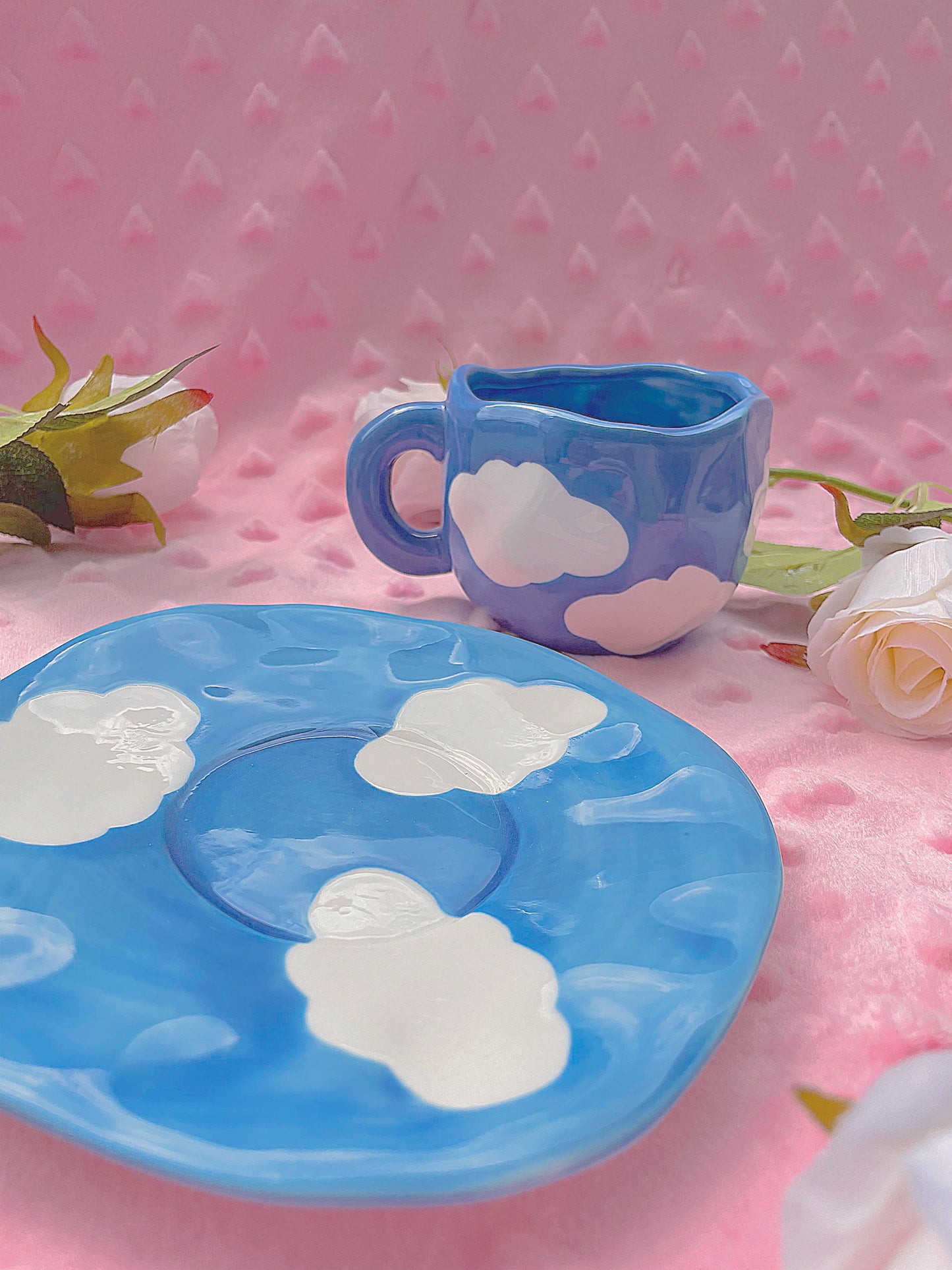 Dark Blue Cloud Mug