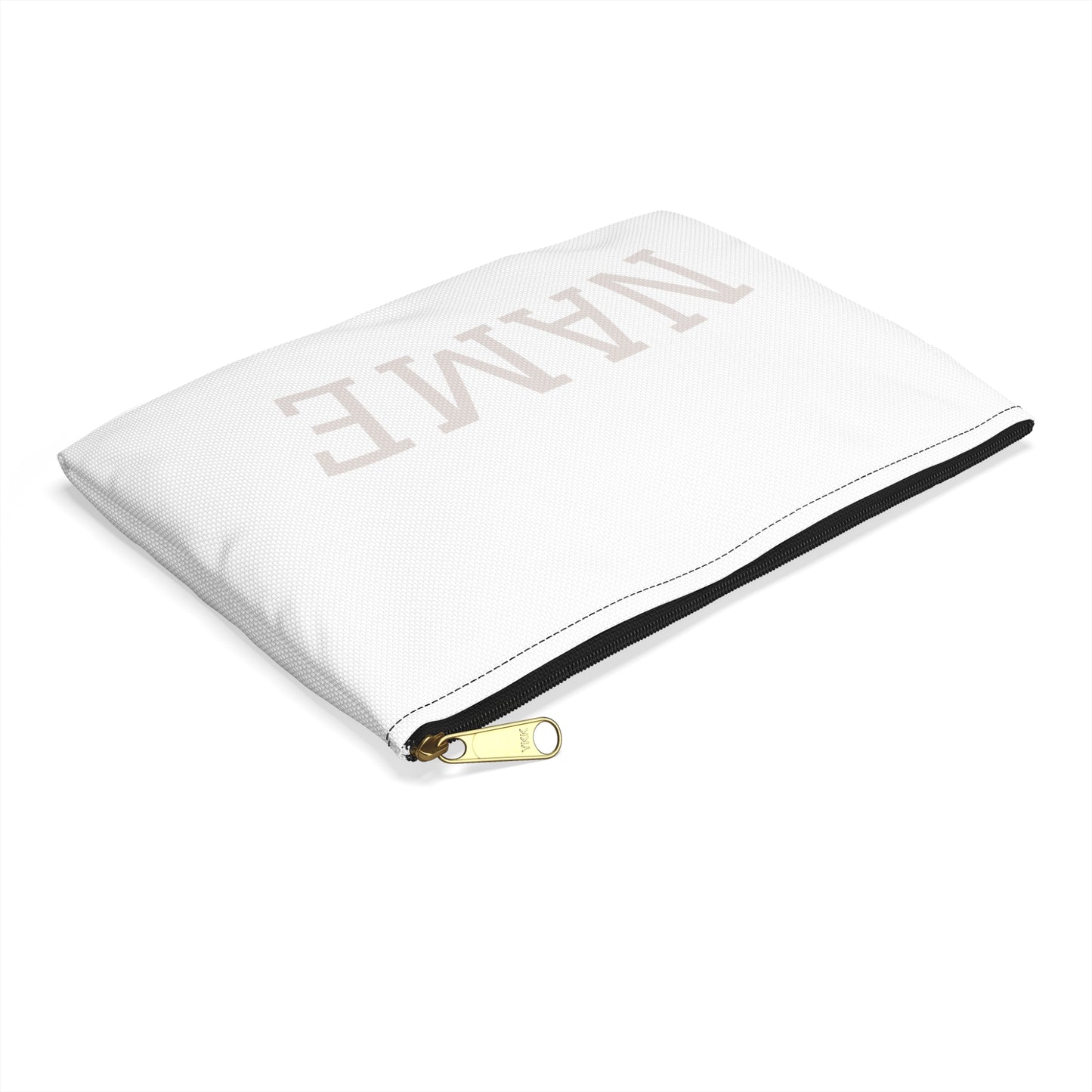 Personalized Baby Pink Accessory Pouch — "My Soul Is Baby Pink and Very Expensive" Cosmetic Bag