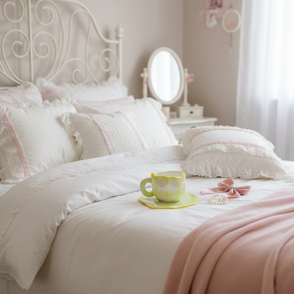 Trinkgläser Retro Plaid Tasse Grün