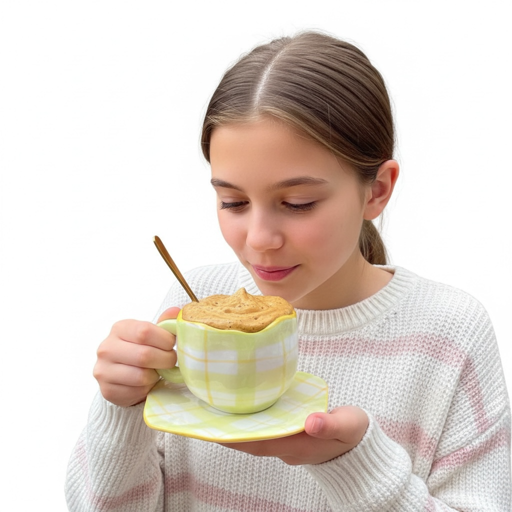 Trinkgläser Retro Plaid Tasse Grün