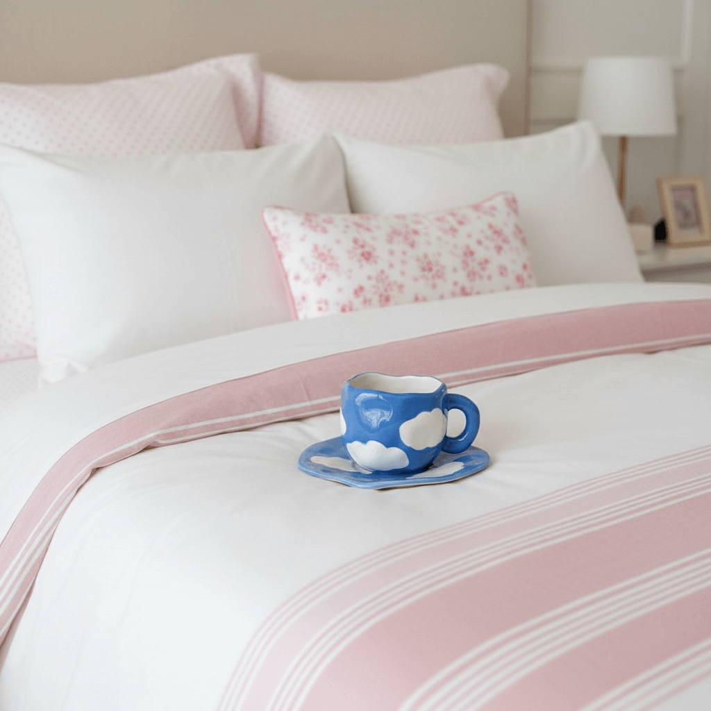 TrinkgläserSet – Dunkelblaue Wolkenform Tasse